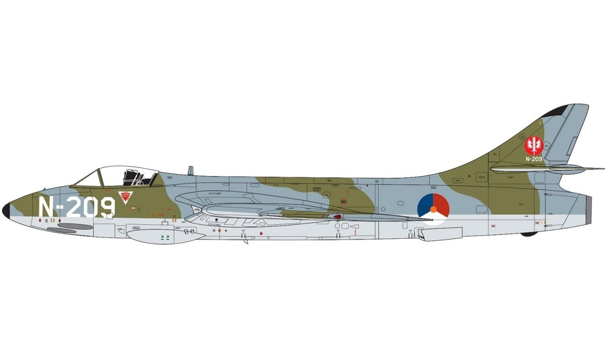 Airfix 09185 Hawker Hunter F6 1/48 – Bild 5