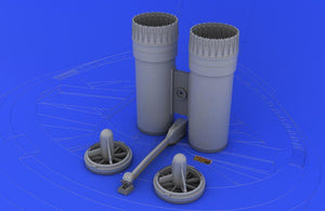 Eduard 632008 F-4 exhaust nozzles USAF early 1/32 (Tamiya) – zdjęcie 2