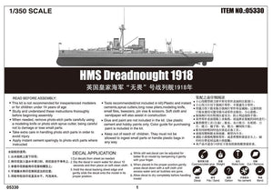 Trumpeter 05330 HMS Dreadnought 1918 1/350 – zdjęcie 2