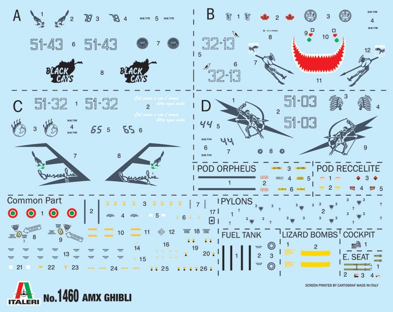 Italeri 1460 AMX Ghibli 1/72 – zdjęcie 11