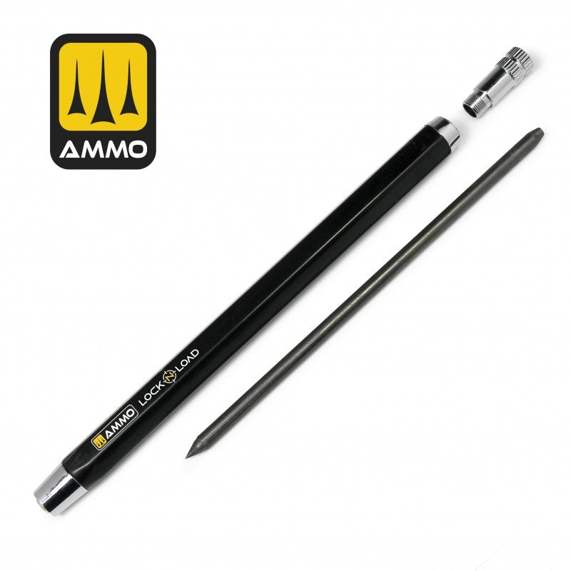 AMMO of Mig Jimenez 8349 Lock &amp;#39;N Load - Weathering Rechargable Technical Pencil – image 3