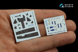 Quinta Studio QD48251 Hawker Hunter 3D-Printed &amp;amp; coloured Interior on decal paper (Airfix) 1/48 – zdjęcie 7