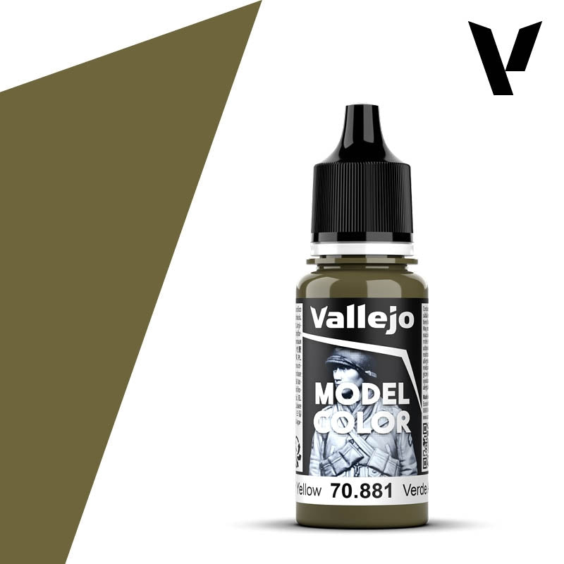 Vallejo 70881 Yellow Green 18 ml