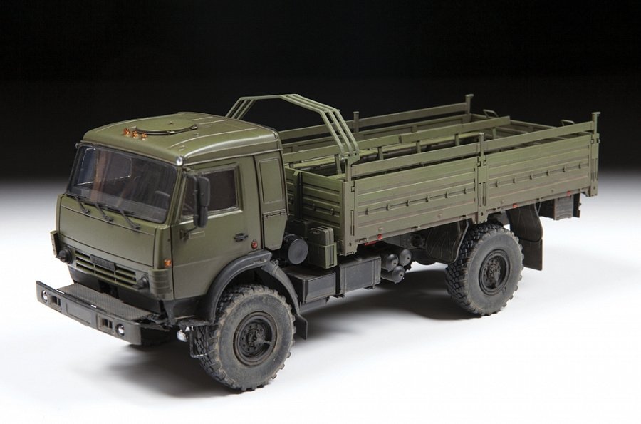 Zvezda 3692 KAMAZ K-4350 military truck 1/35 – image 3