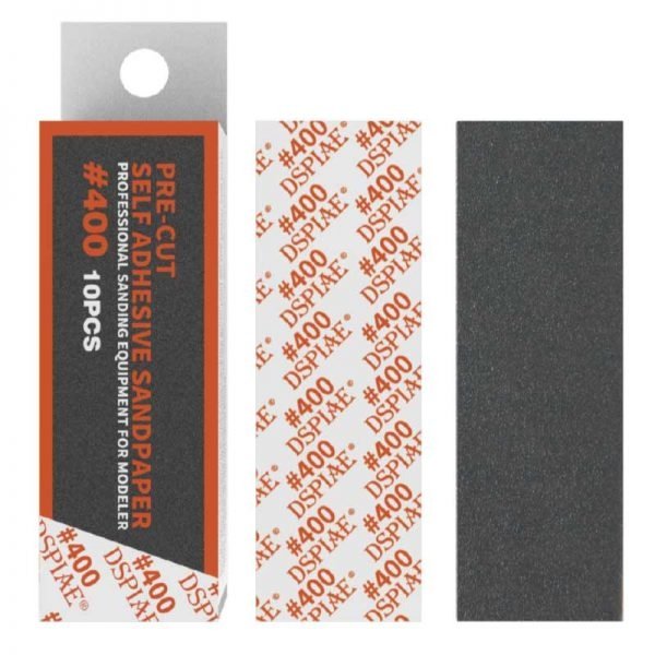 DSPIAE MSP-400 #400 DIE-CUTTING ADHESIVE SANDPAPER / PAPIER ŚCIERNY SAMOPRZYLEPNY