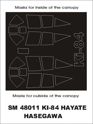 Montex SM48011 Ki-84 Hayate HASEGAWA