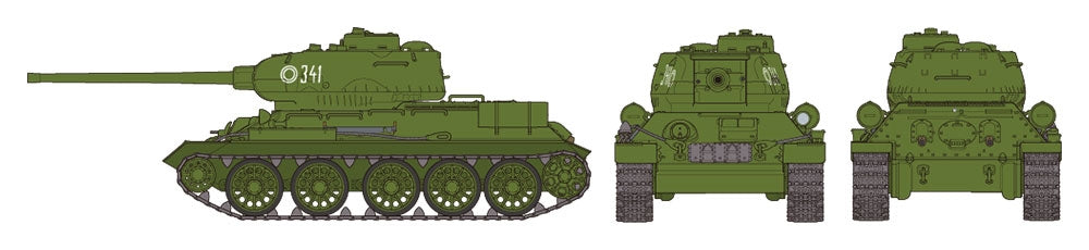 Tamiya 32599 T-34-85 1/48 – zdjęcie 6