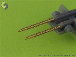 Master AM-48-029 Browning AN/M2 aircraft .30 caliber (7,62mm) barrels (2pcs) 1/48 – Bild 2
