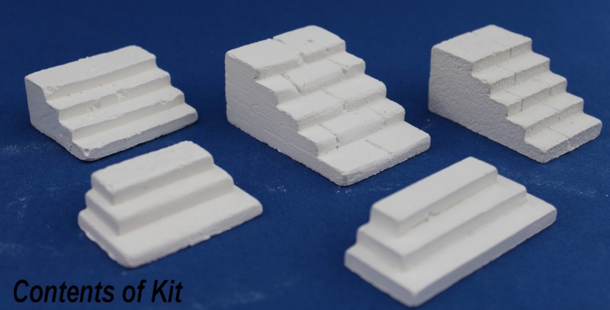 RT-Diorama 35217 Stairs (5 pcs) 1/35 – zdjęcie 3