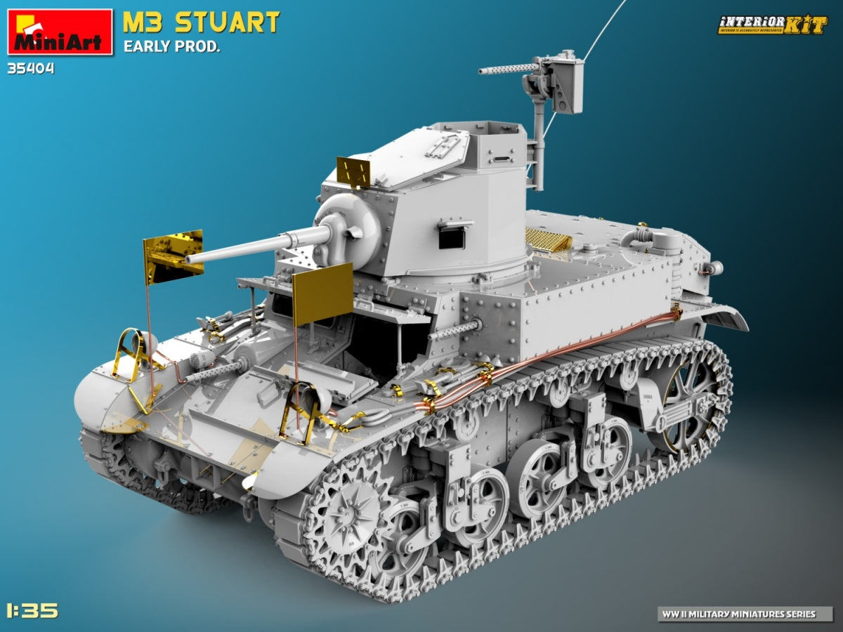 MiniArt 35404 M3 STUART EARLY PROD. INTERIOR KIT 1/35 – image 2
