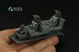 Quinta Studio QD48404 F-14B 3D-Printed &amp;amp; colored Interior on decal paper (GWH) 1/48 – image 12