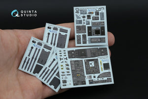 Quinta Studio QD35168 SН-60B Seahawk 3D-Printed &amp; coloured Interior on decal paper (Kitty Hawk) 1/35