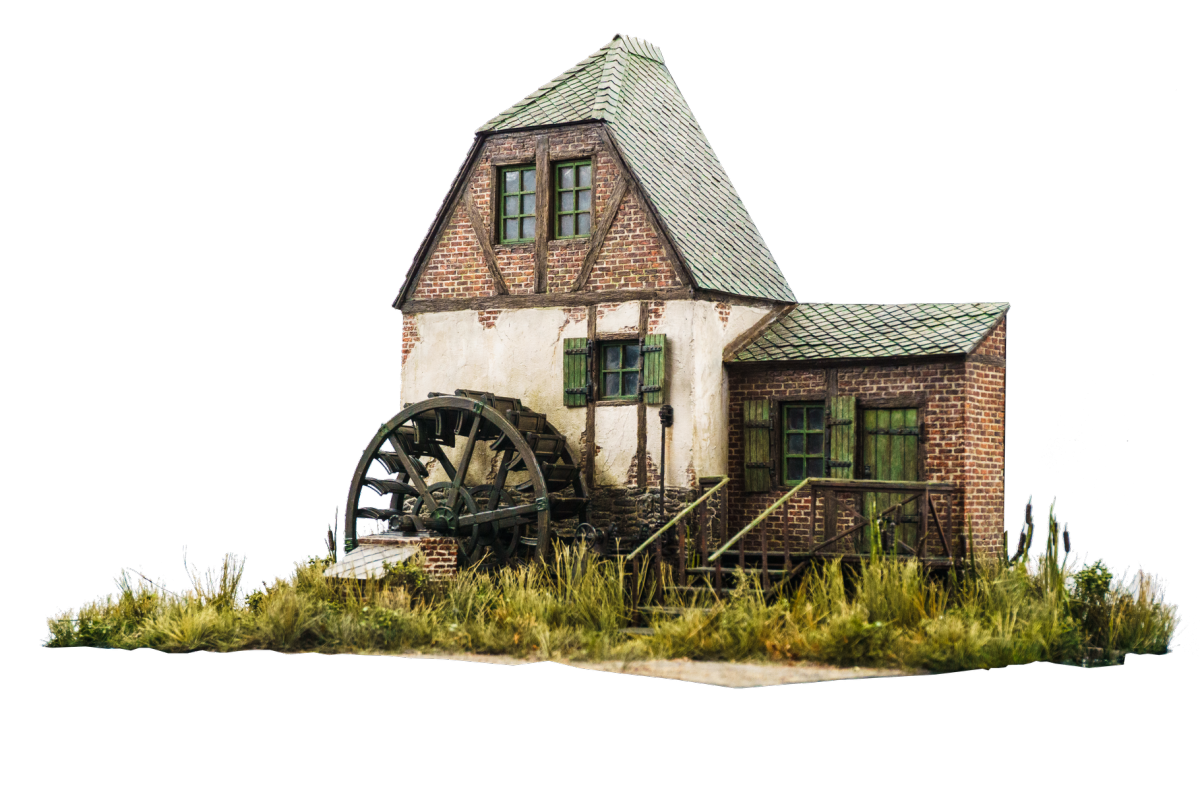 RT-Diorama 35024 Diorama-Base: Watermill 1/35 – zdjęcie 2