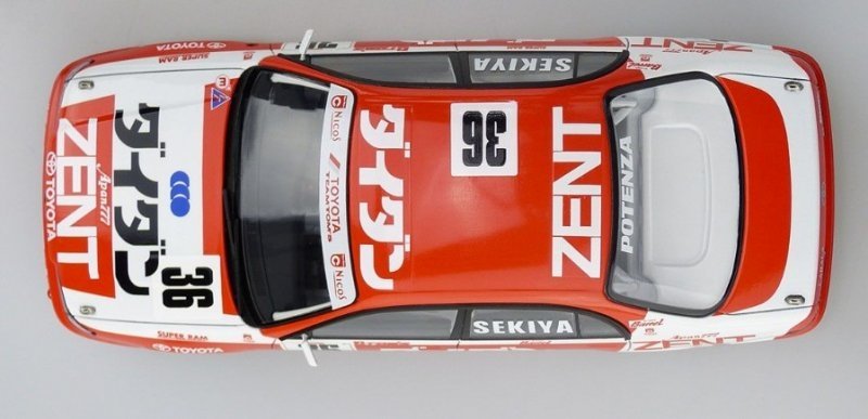 Aoshima 10396 Toyota Corona ST191 1994 JTCC Version Beemax No.17 1/24 – zdjęcie 2