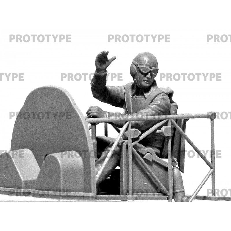 ICM 32111 WWII Axis Pilots in the cockpit German, Italian, Japanese 1/32 – zdjęcie 2