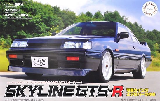 Fujimi 039954 Skyline GTS-R (HR31) 1987 Coupé sport 2 portes 1/24