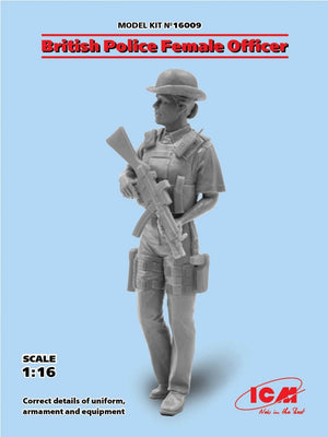 ICM 16009 British Police Female Officer 1/16 – zdjęcie 2