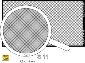 Aber S-11 Net 1,5 x 1,5 mm – zdjęcie 2