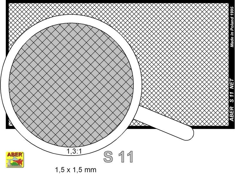 Aber S-11 Net 1,5 x 1,5 mm – zdjęcie 2