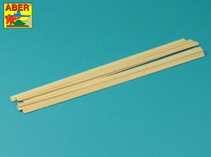 Aber WL1X8 Listwy drewniane z lipy 1x8x245 mm 9 szt – zdjęcie 2