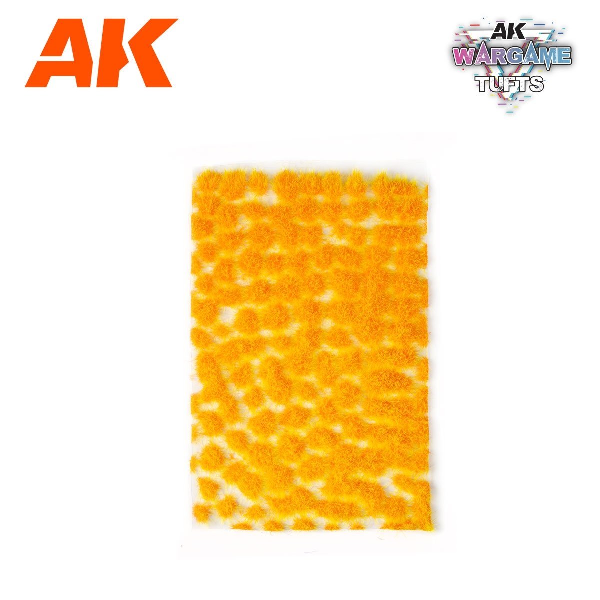 AK Interactive AK8241 ORANGE &amp;amp; YELLOW WARGAME TUFTS – zdjęcie 3
