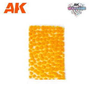 AK Interactive AK8241 ORANGE &amp;amp; YELLOW WARGAME TUFTS – zdjęcie 3
