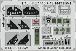 Eduard BIG49416 FM-1 TAMIYA 1/48 – zdjęcie 5
