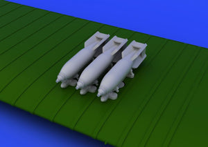 Eduard 672069 B.534 bombs &amp;amp; racks 1/72 (EDUARD) – zdjęcie 3
