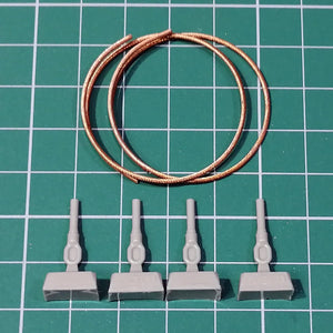 Eureka XXL ER-3560 Towing cable for Israeli IDF Magach 6B Gal Batash Tank 1/35 – zdjęcie 2