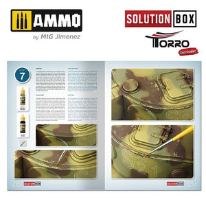 AMMO of Mig Jimenez 2414300000 SOLUTION BOX – WWII GERMAN TANKS – zdjęcie 6