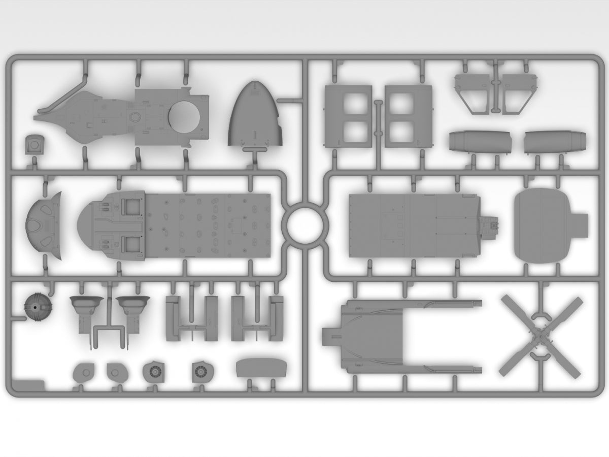 ICM 48362 UH-60A Black Hawk Defence intelligence of Ukraine 1/48 – zdjęcie 4