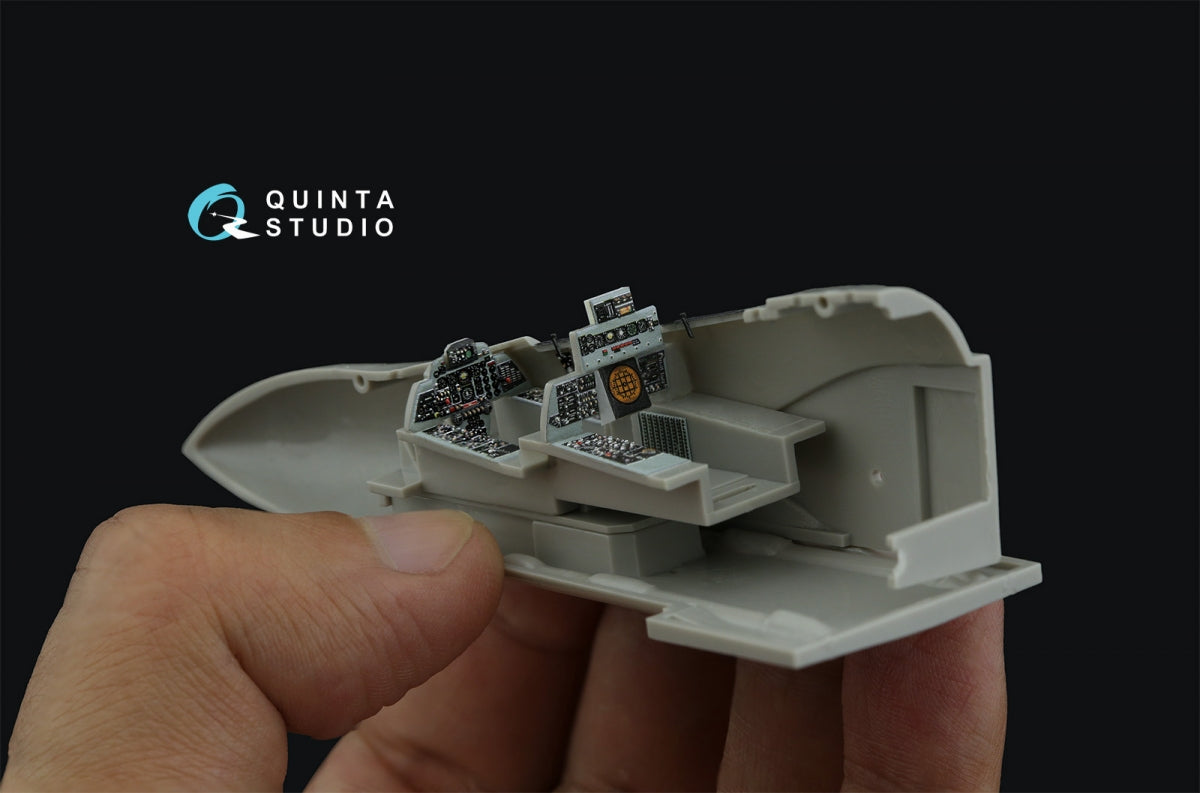Quinta Studio QD72092 F-4J/S 3D-Printed &amp;amp; coloured Interior on decal paper (Hasegawa) 1/72 – zdjęcie 10