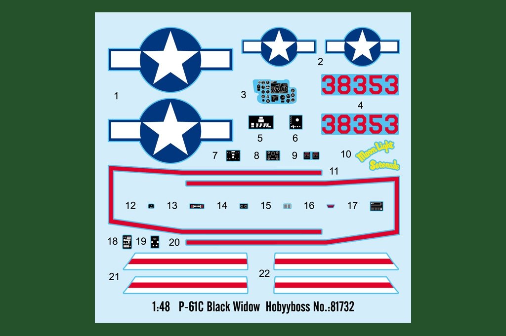 Hobby Boss 81732 P-61C Black Widow 1/48 – image 2
