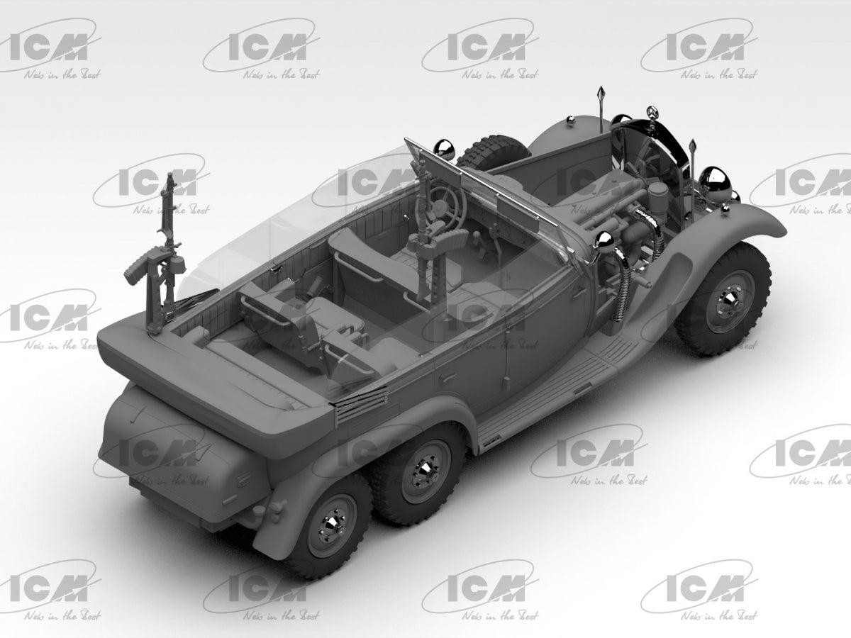 ICM 24024 Type G4 with MG 34 and German Staff Personnel 1/24 – image 5