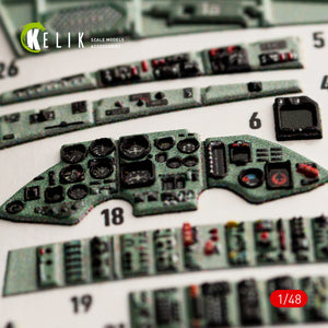 KELIK K48052 SU-27UB FLANKER INTERIOR 3D DECALS FOR GWH KIT 1/48 – image 4