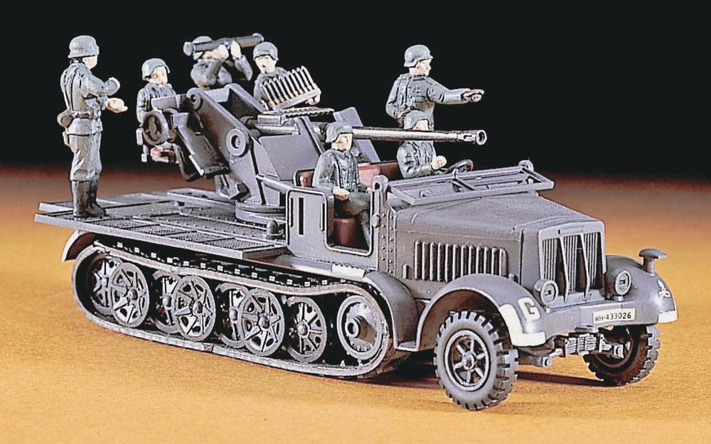 Hasegawa MT18 8 Ton Half Track 37mm AA 1/72 – zdjęcie 2
