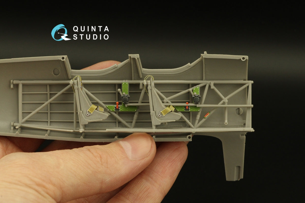 Quinta Studio QD32168 Pt-17 Kaydet 3D-Printed coloured Interior on decal paper (Roden) 1/32 – zdjęcie 6