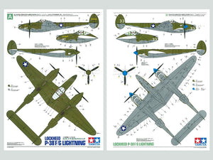 Tamiya 61120 Lockheed P-38 F/G Lightning 1/48 – Bild 13
