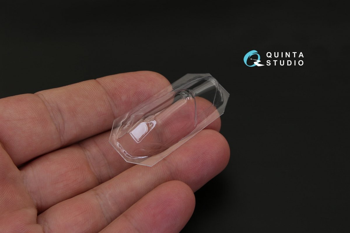 Quinta Studio QC48015 La-9/11 vacuformed clear canopy (for ARK kit) 1/48 – immagine 4
