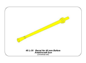 Aber 48L-30 Barrel for 40 mm Bofors Anti Aircraft Gun 1/48 – zdjęcie 8