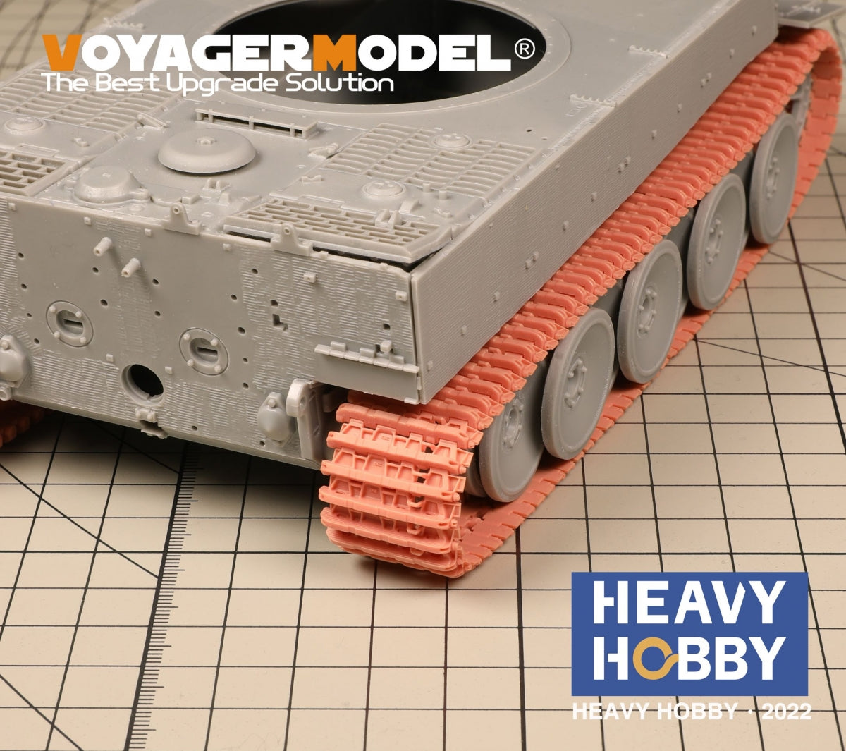 Heavy Hobby PT35002 WWII German Tiger I Initial Version Tracks Fit for Dragon 6252, 6600. RFM 5075, 5078 1/35 – zdjęcie 3