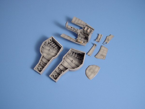 Baie de train d'atterrissage du Hawker HUNTER Aires 4087, échelle 1/48, Academy