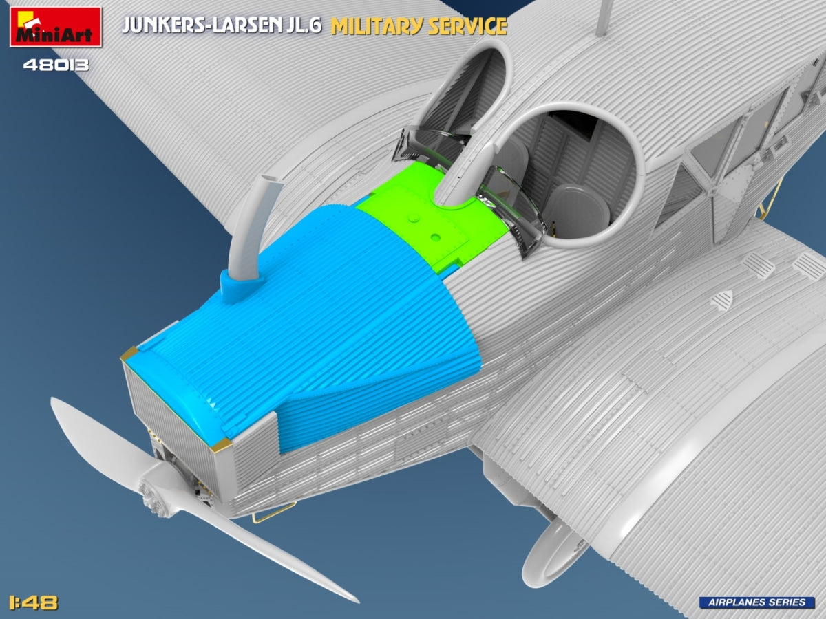 MiniArt 48013 Junkers-Larsen JL.6 1/48 – image 11