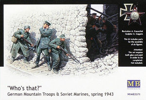 Master Box 3571 Who is that? German mountain troops and Soviet Marines (Spring 1943) 6 figures set 1/35