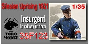 ToRo Model 35F123 Powstanie Śląskie - Powstaniec w Kolejarskim Mundurze / Silesian Uprising 1921 Insurgent in railway uniform 1/35 – zdjęcie 2
