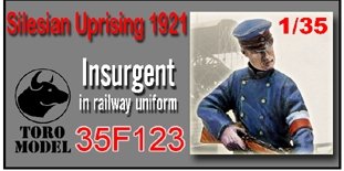 ToRo Model 35F123 Powstanie Śląskie - Powstaniec w Kolejarskim Mundurze / Silesian Uprising 1921 Insurgent in railway uniform 1/35 – zdjęcie 2