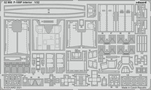 Eduard 32980 F-100F interior for TRUMPETER 1/32 – image 2