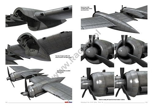 Kagero 3050 Heinkel He 219 Uhu vol.II (EN) – zdjęcie 6