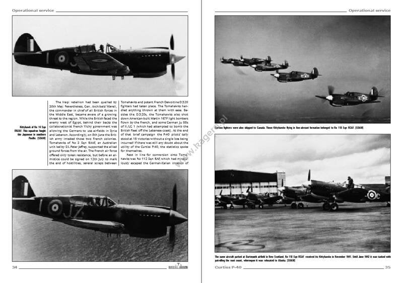 Kagero 3036 Curtiss P-40 vol. I EN – zdjęcie 2