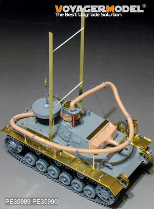 Voyager Model PE35989 WWII German Pz.KPfw.III (T)Ausf.F &amp;quot;Operation Seelowe&amp;quot; Basic For DRAGON 6877/6717 1/35 – image 4